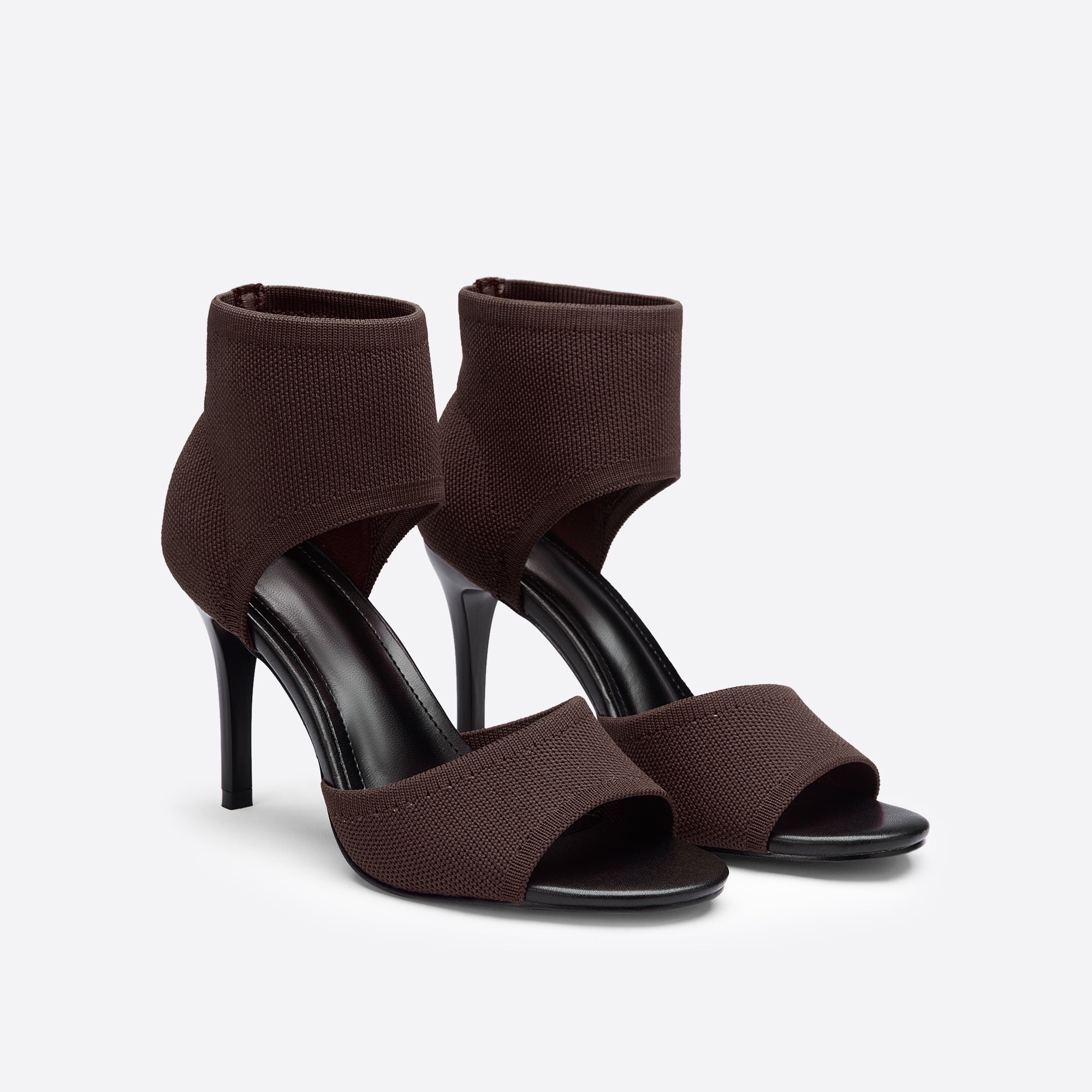 MOUSSE FIT Sandalen mit Peep-Toe und Stiletto-Absatz