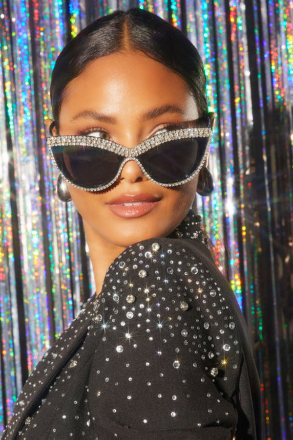 Robe blazer ornée de strass Scorpion