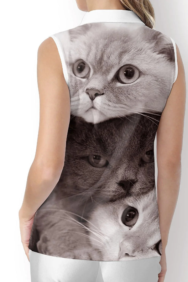 Wildlife Party-Poloshirt UPF50+