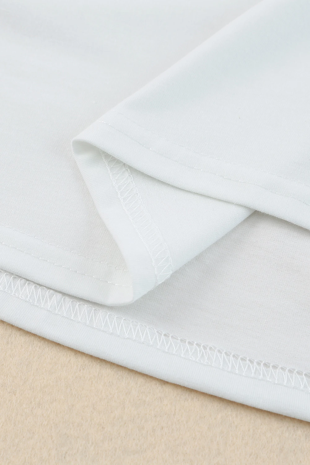 Weiße, einfarbige, lässige Bluse mit Puffärmeln