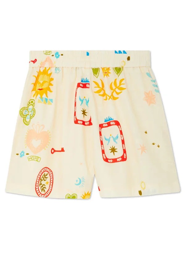 Lustiges Urlaubsset mit einzigartigem Aufdruck, Langarmhemd und lockerer Shorts-Tasche mit elastischer Taille