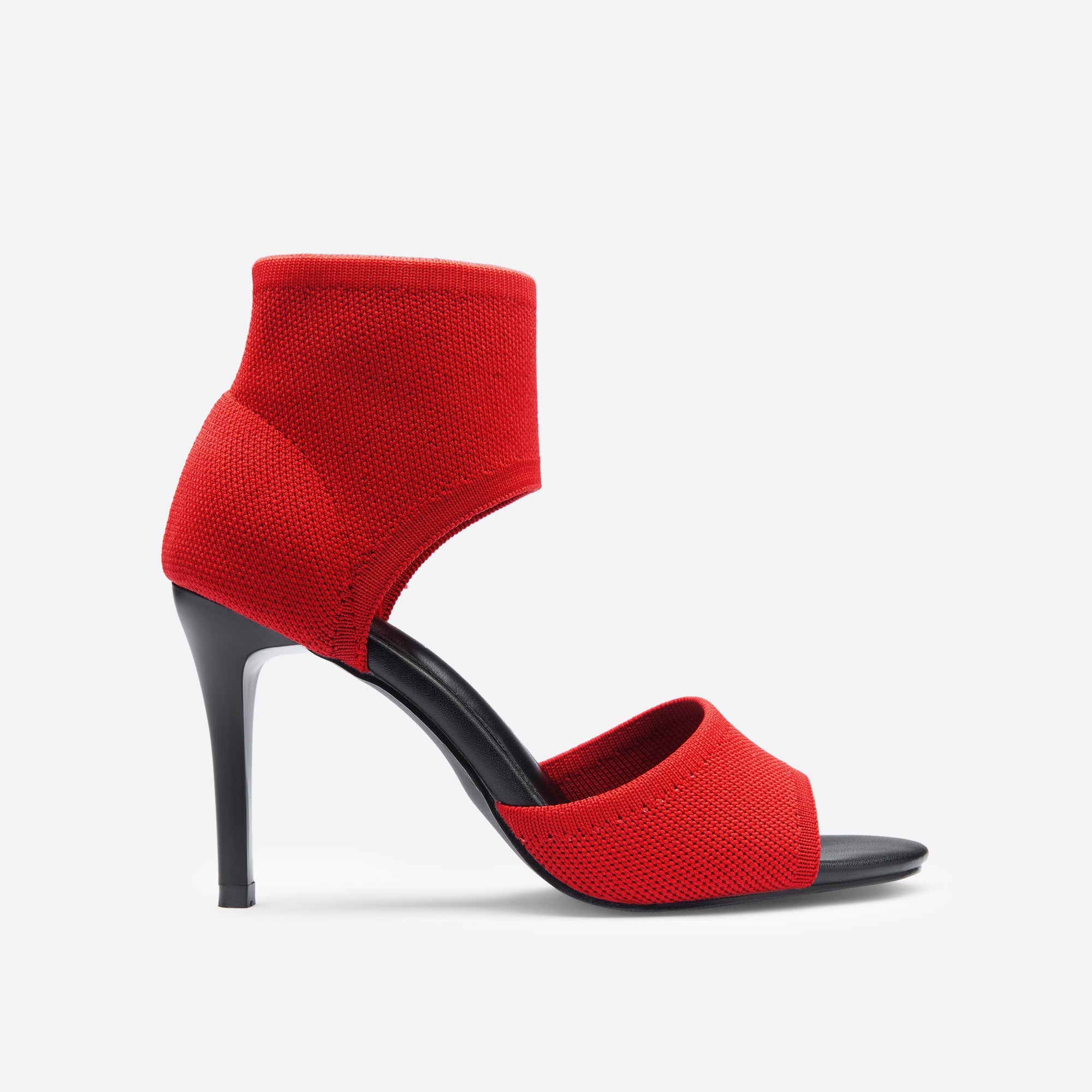 MOUSSE FIT Sandalen mit Peep-Toe und Stiletto-Absatz