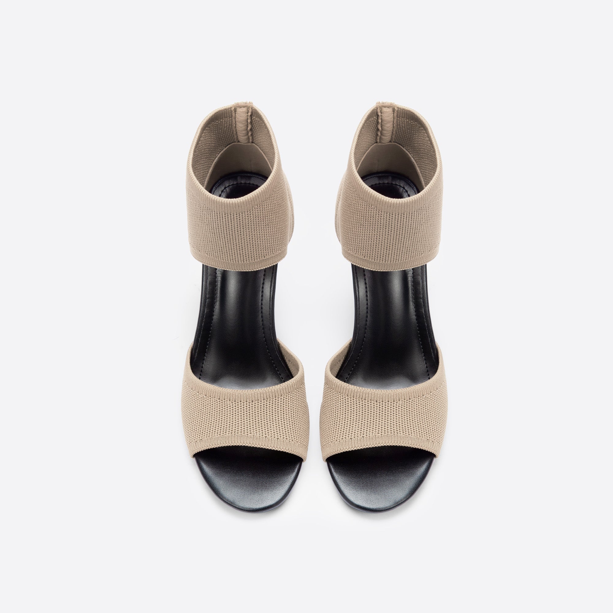 MOUSSE FIT Sandalen mit Peep-Toe und Stiletto-Absatz