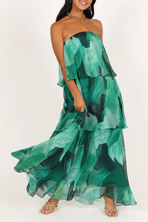 Modischer, lässiger dreilagiger Kuchenrock