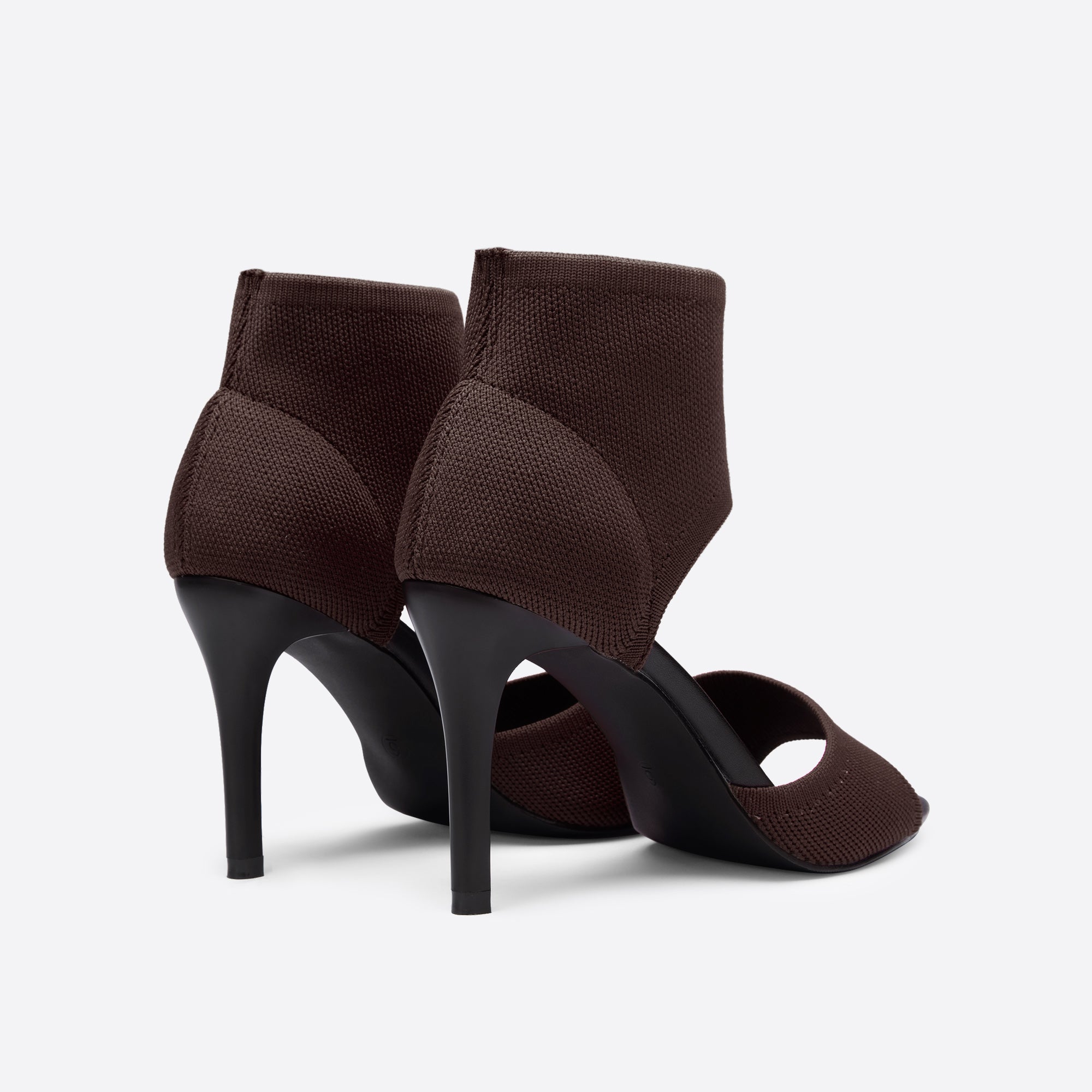 MOUSSE FIT Sandalen mit Peep-Toe und Stiletto-Absatz