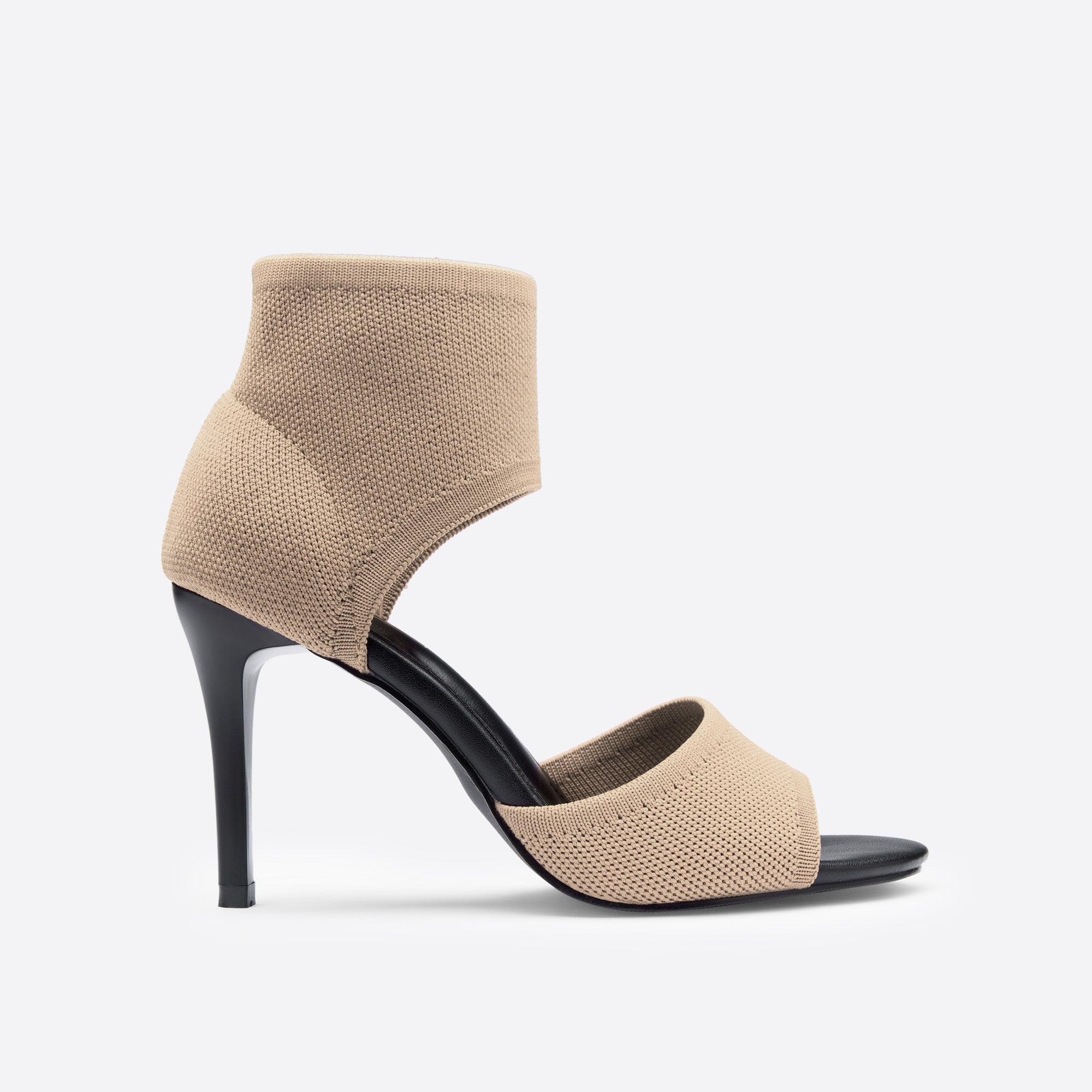 MOUSSE FIT Sandalen mit Peep-Toe und Stiletto-Absatz