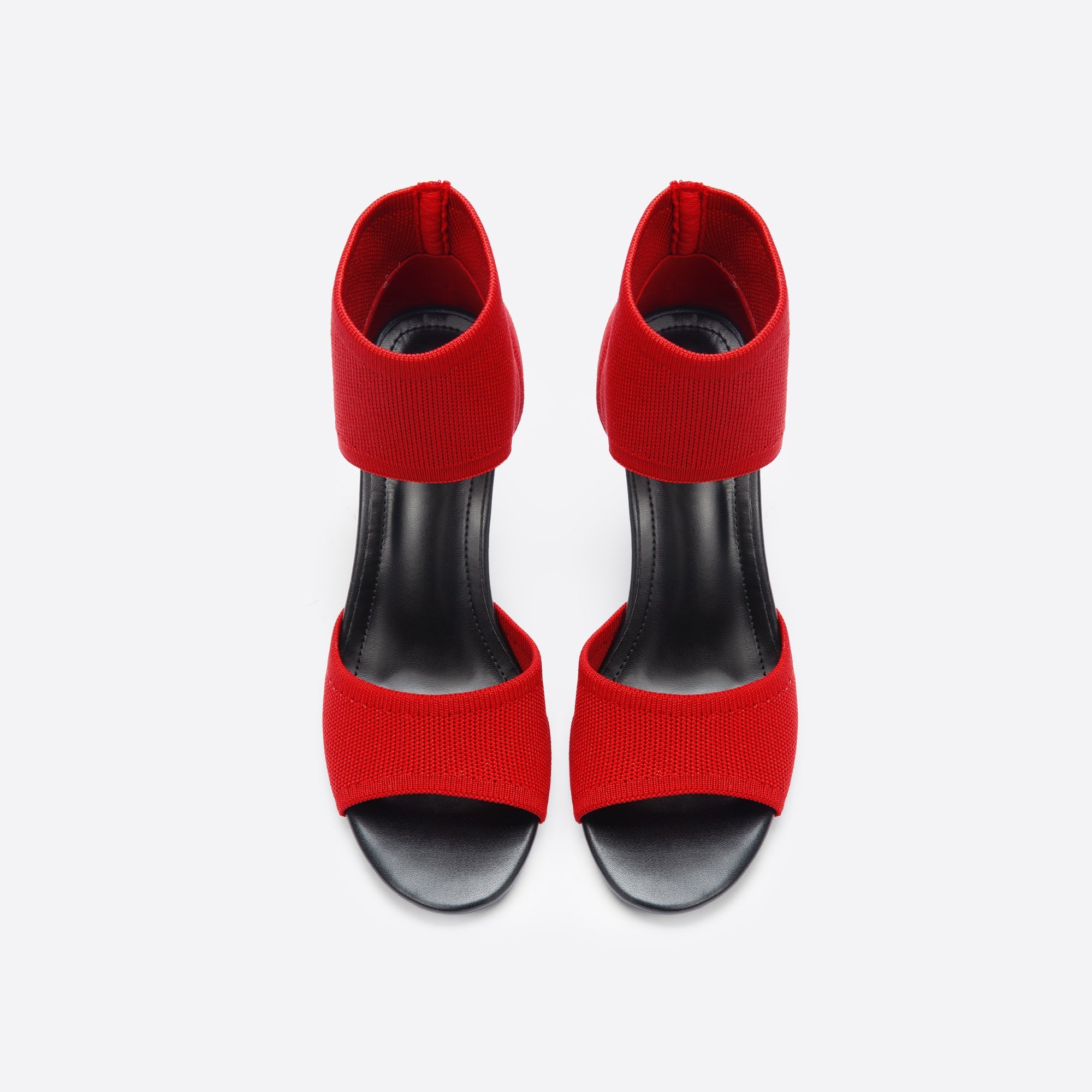 MOUSSE FIT Sandalen mit Peep-Toe und Stiletto-Absatz