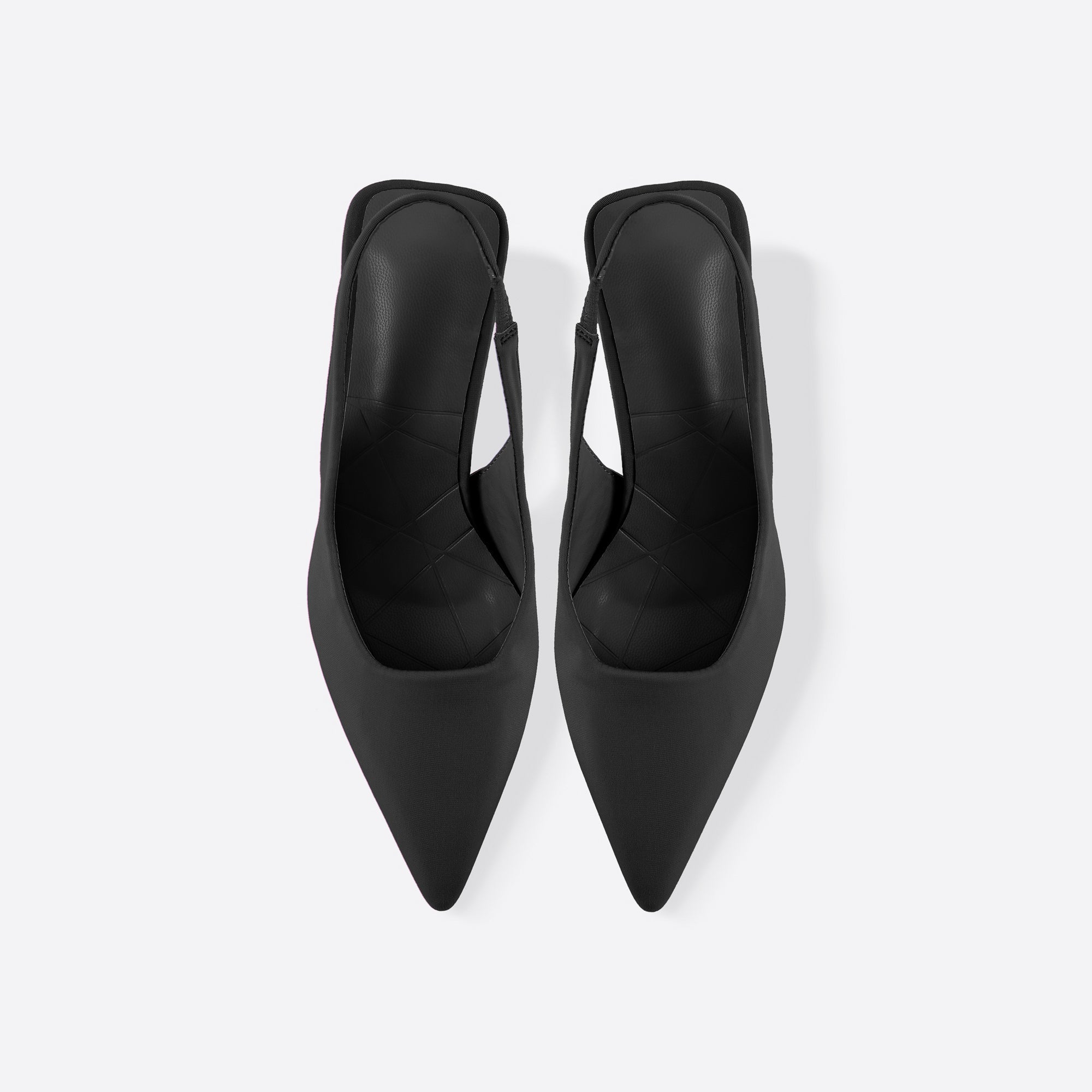 Pumps mit spitzer Zehenpartie