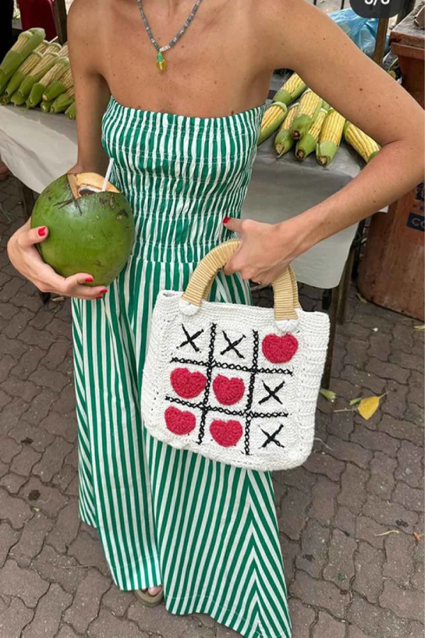 Robe longue plissée élastique sans manches à épaules dénudées de style rétro