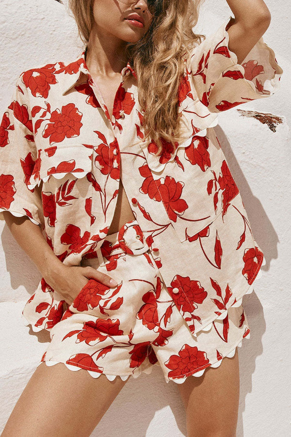 Modischer und vielseitiger Spitzendruck, stilvolles und lässiges Minikleid