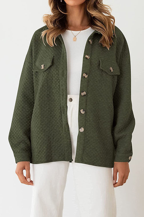 Lugogne – Oversize-Langarmhemd mit lässigem Revers