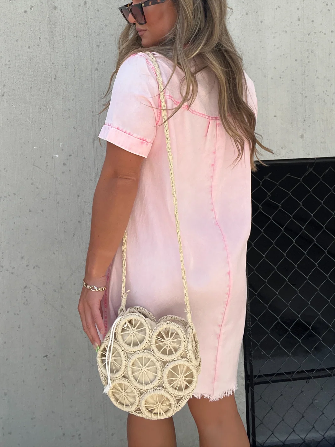 2023 GEWASCHENES HEMDKLEID FÜR DAMEN (2 KAUFEN, KOSTENLOSER VERSAND)