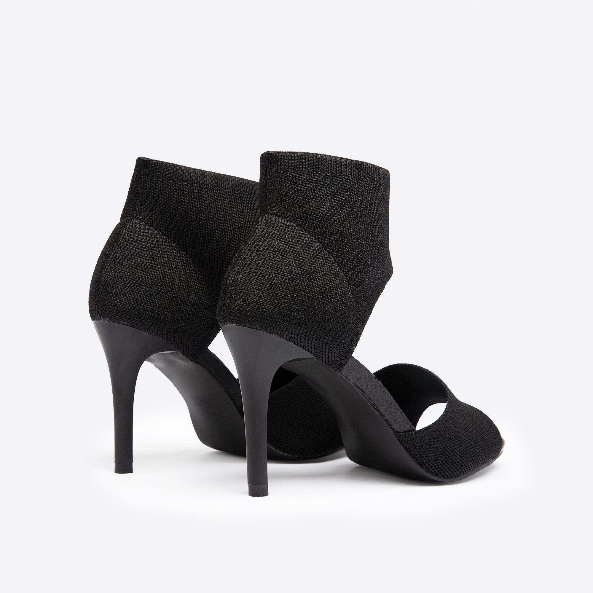 MOUSSE FIT Sandalen mit Peep-Toe und Stiletto-Absatz