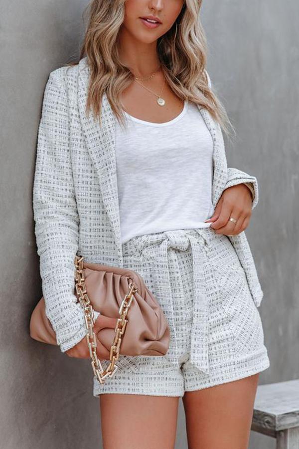 West Side Tweed-Blazer mit Taschen