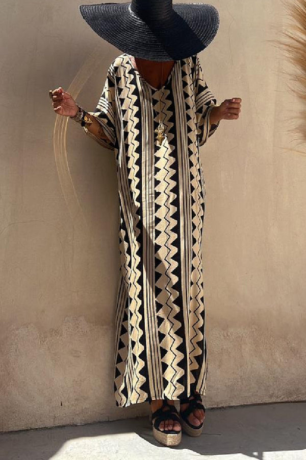 Carabel Beiges Tunikakleid