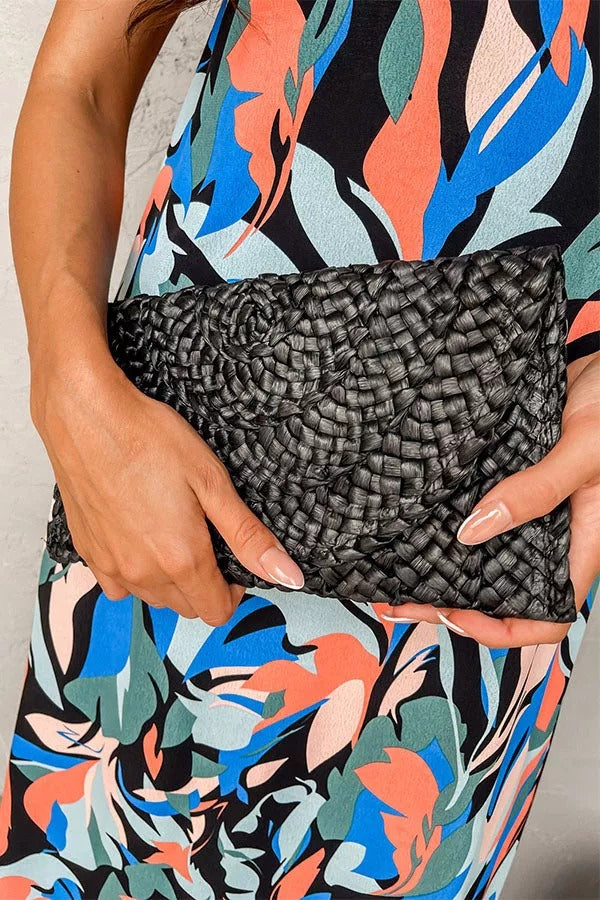 Slub Loop Thick Needle Baumwollhäkelhandtasche
