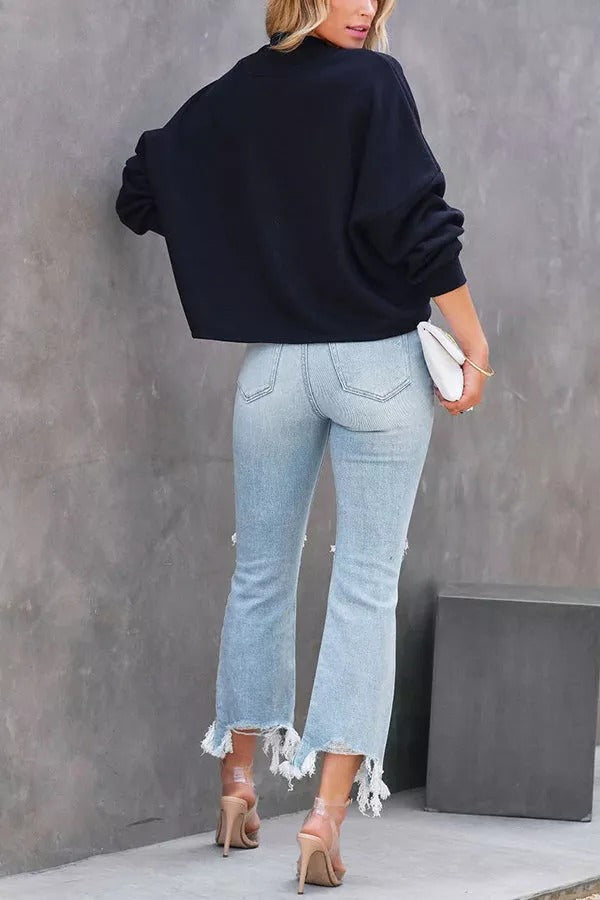 Selena – Kapuzenpullover mit Schnürung