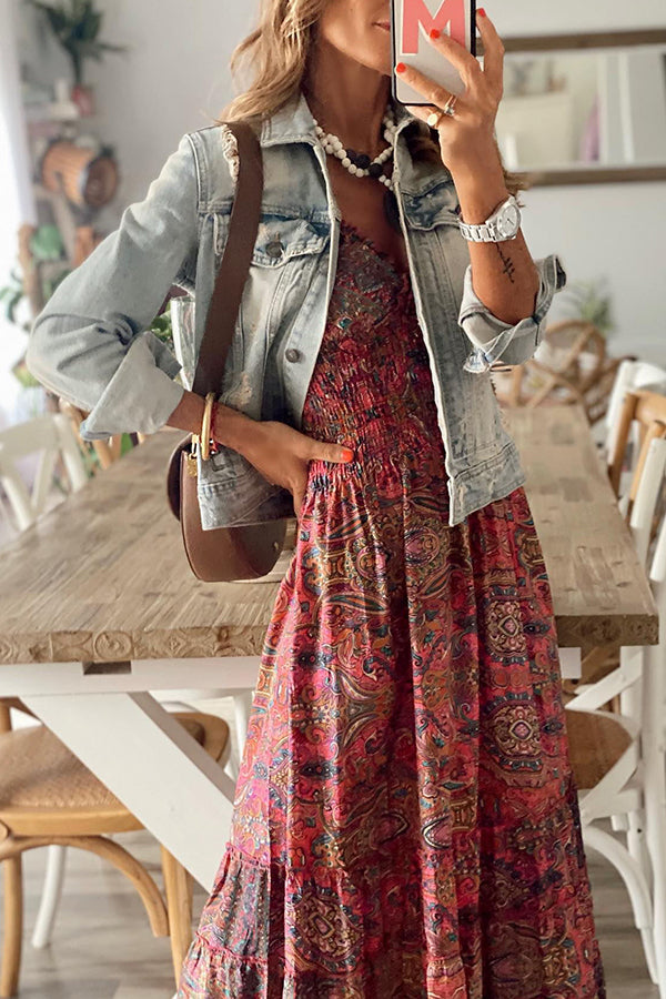 Endless Love Story Paisley-Maxikleid