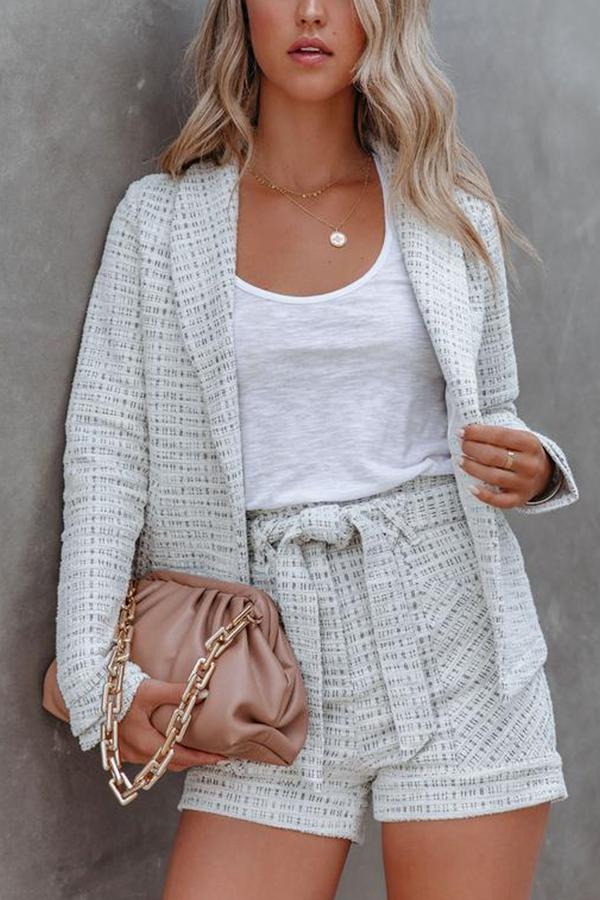 West Side Tweed-Blazer mit Taschen