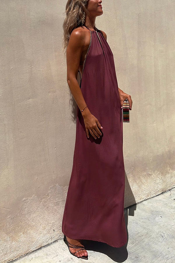 Alanis Shoulderless Long Dress