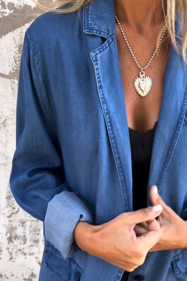 Denim Suit Casual Jacket