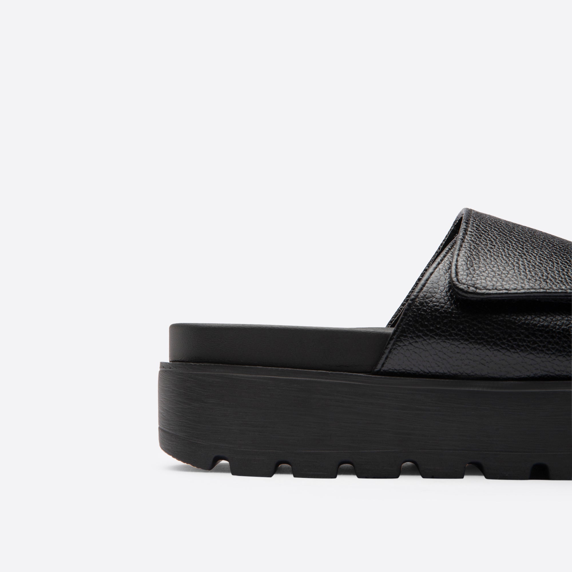 Casual Velcro Platform Slide Sandals