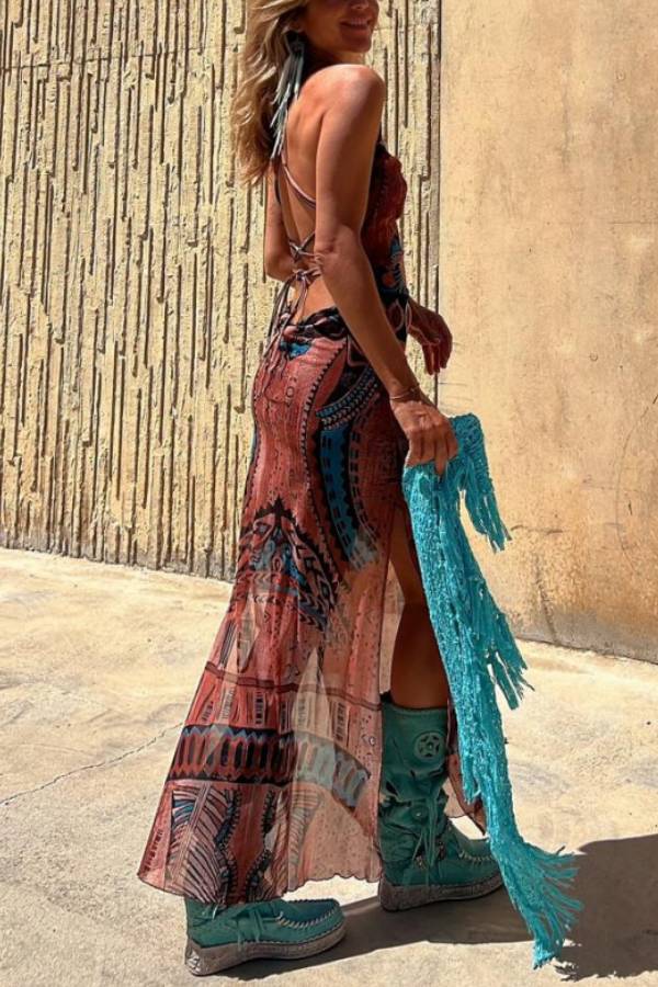 Sunset Sienna Maxi dress