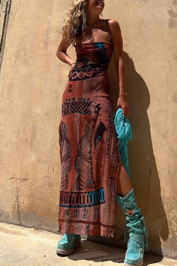 Sunset Sienna Maxi dress