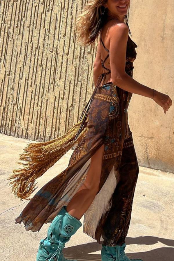 Sunset Sienna Maxi dress