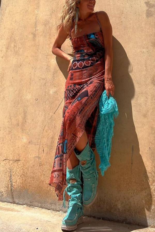 Sunset Sienna Maxi dress