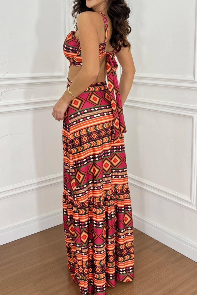 Blackberry ethnic style waist-length slim fit dress