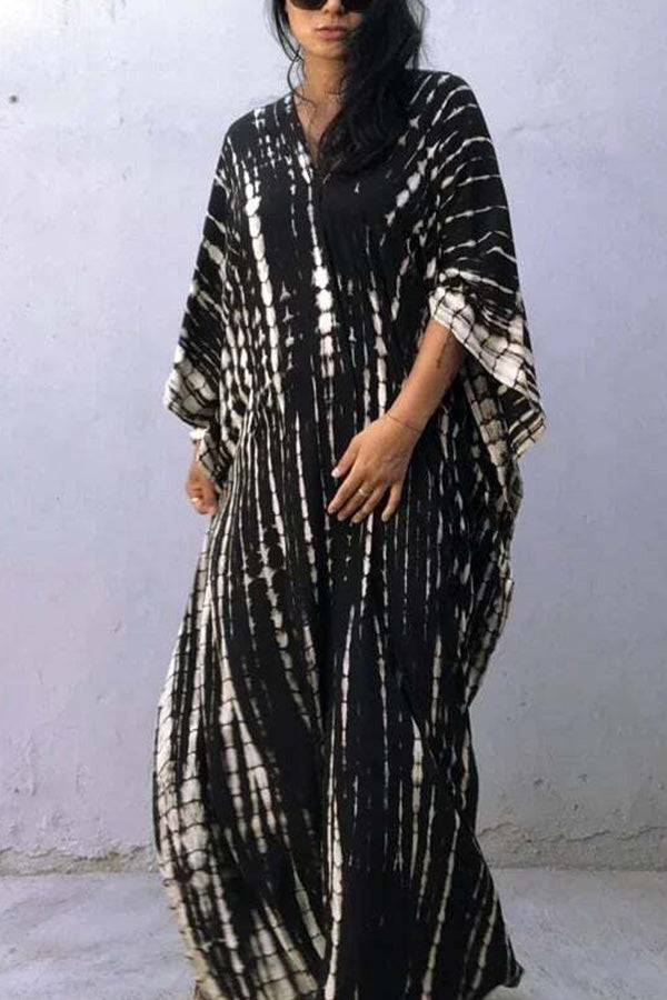 Loose, casual Kaftan,Beach dress