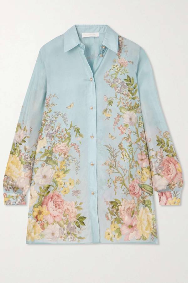 Waverly Printed Silk Shirt