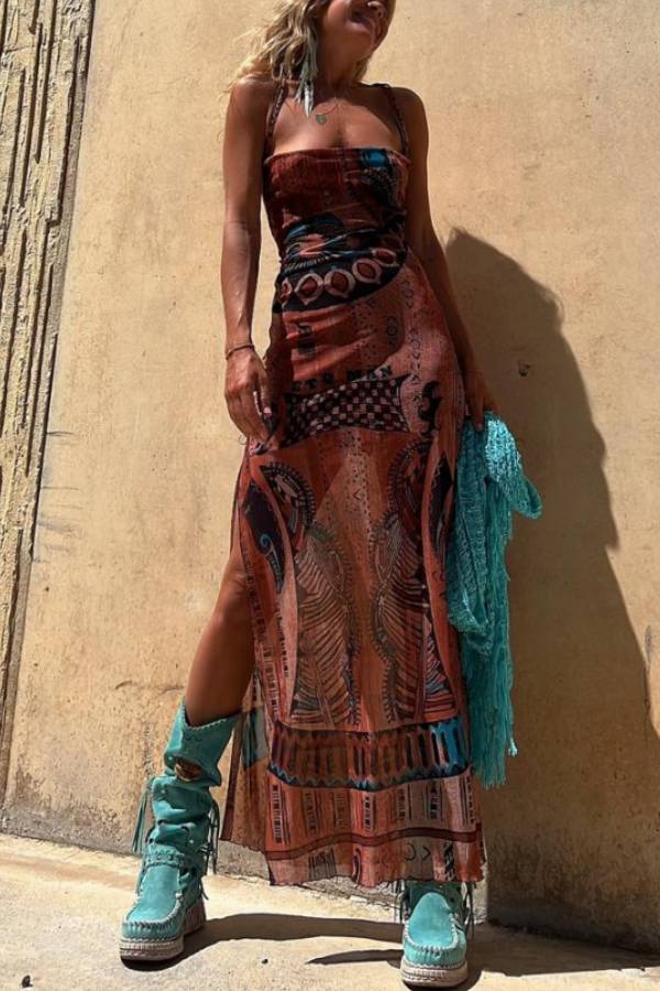 Sunset Sienna Maxi dress