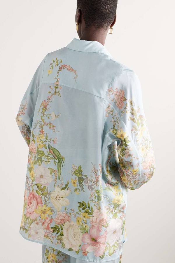 Waverly Printed Silk Shirt