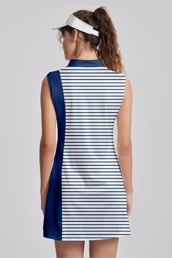 Playful Nautical-Dress UPF50+