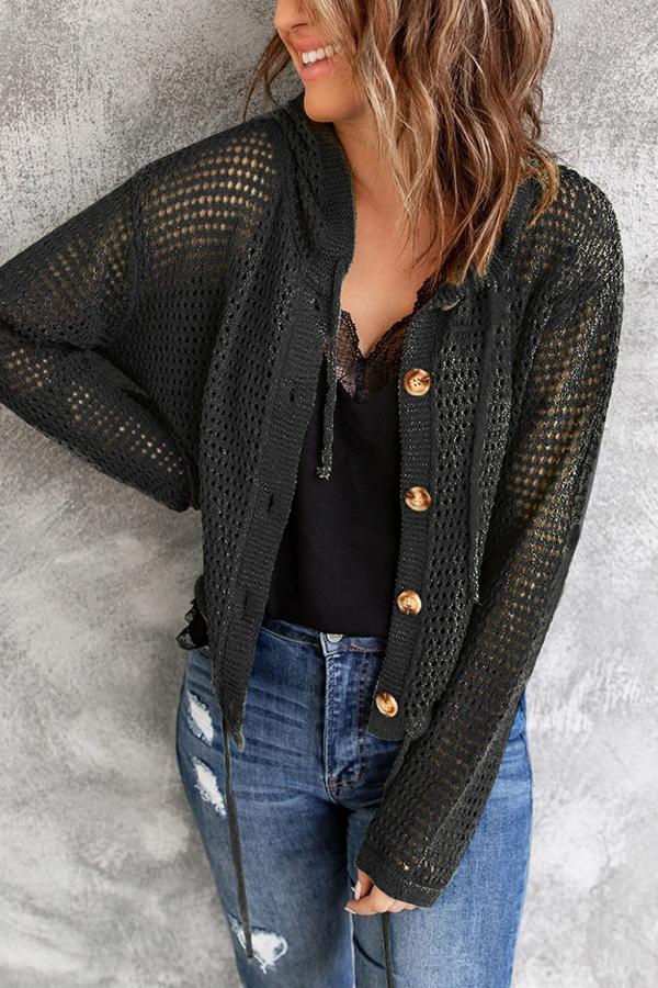 Hollow Out Cardigan