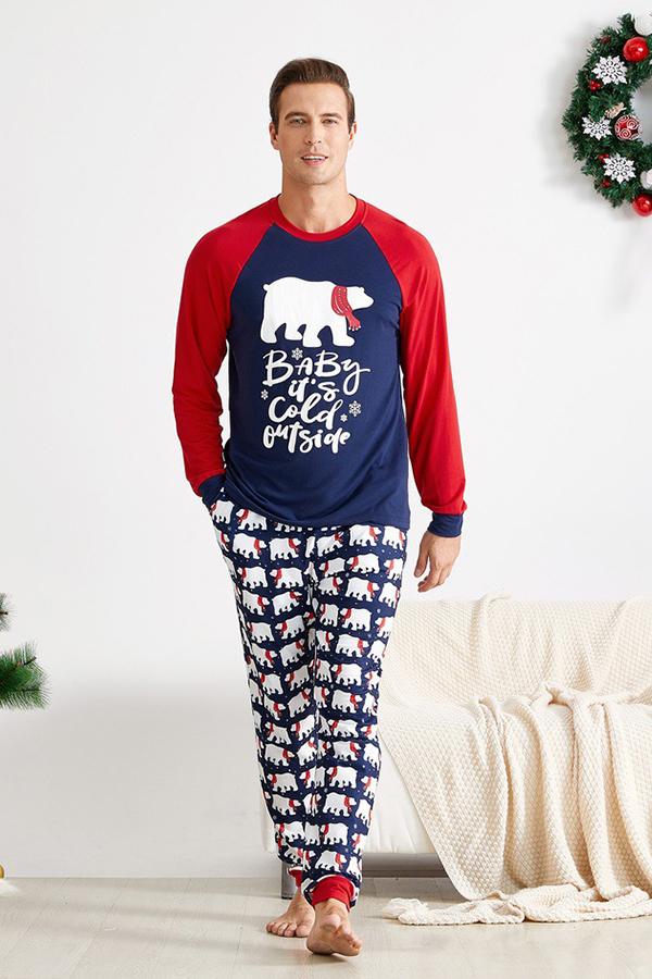 Christmas Family Pajamas Matching Sets,  Xmas Deer Sleepwear for Family Mens Womens