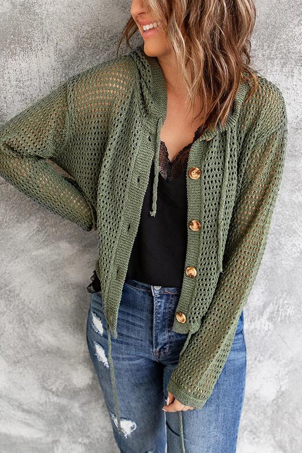 Hollow Out Cardigan