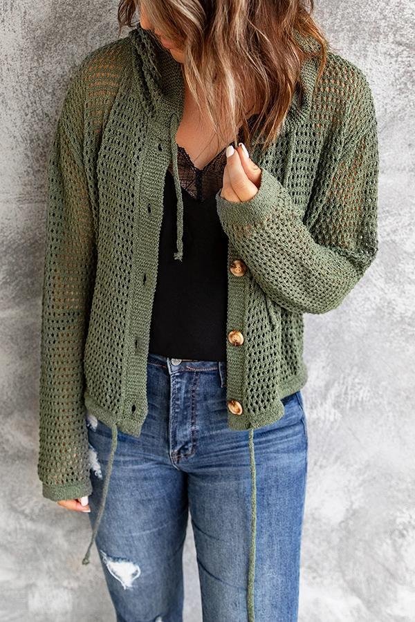 Hollow Out Cardigan