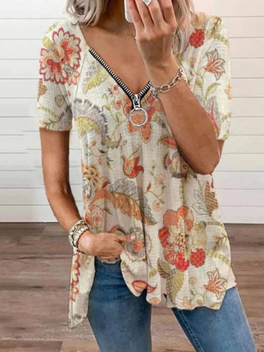 Bright Boost Printed Top