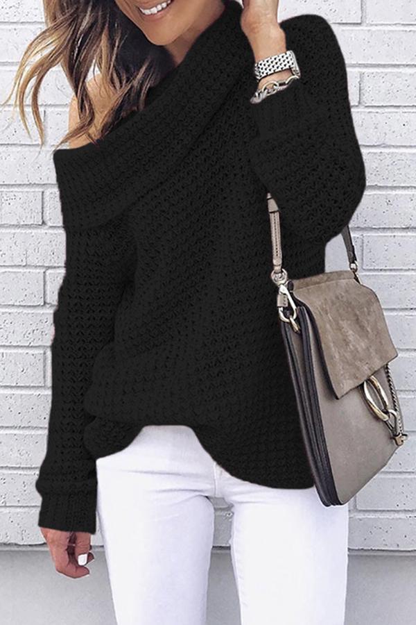 Solid Color Turtleneck Sweater (3 Colors)