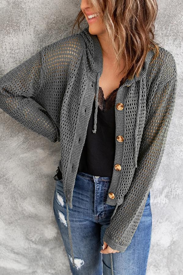 Hollow Out Cardigan