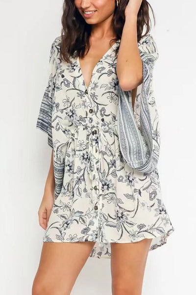 Bodega Bay Printed Cover-Up Dress