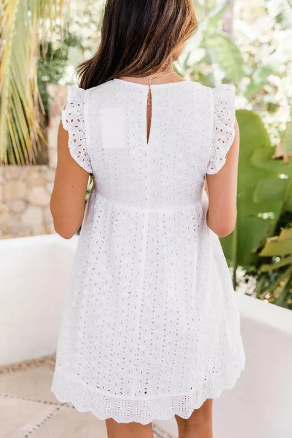 You Found My Heart Lace Babydoll Dress