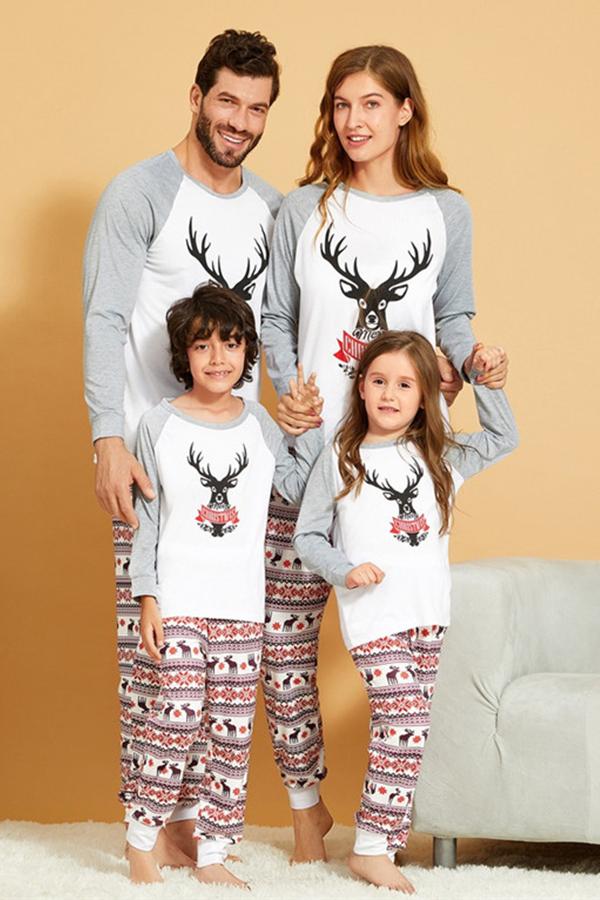 Family Christmas Pjs Matching Sets Baby Christmas Matching Jammies for Adults and Kids Holiday Xmas Sleepwear Set