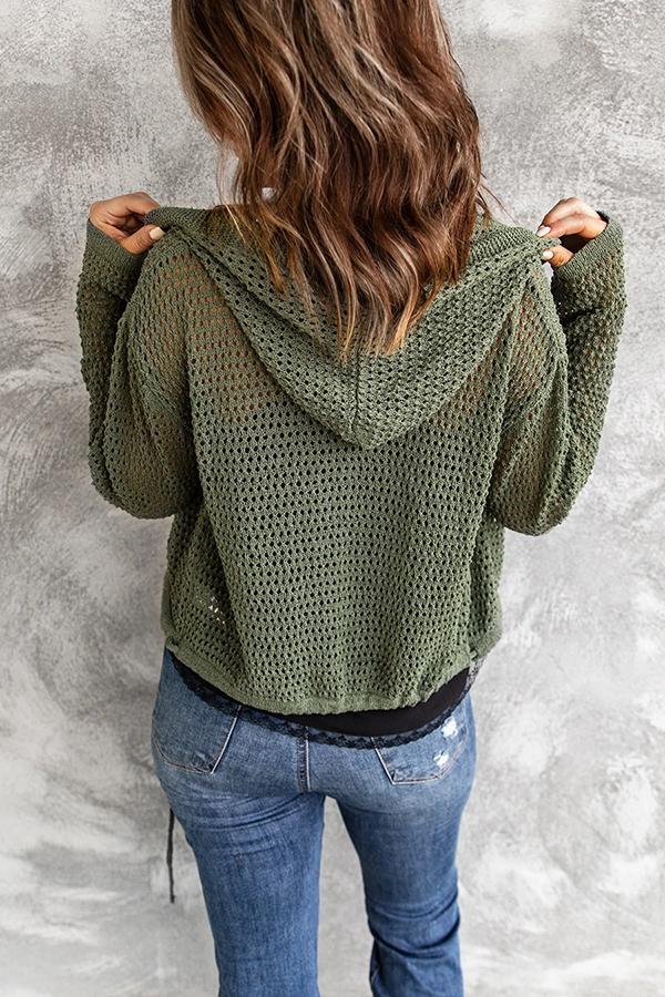 Hollow Out Cardigan