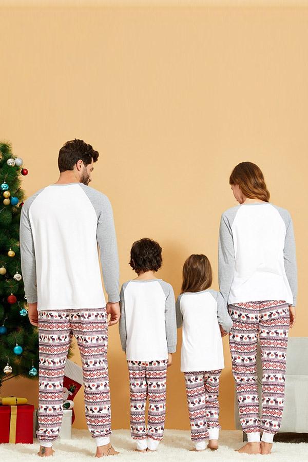 Family Christmas Pjs Matching Sets Baby Christmas Matching Jammies for Adults and Kids Holiday Xmas Sleepwear Set